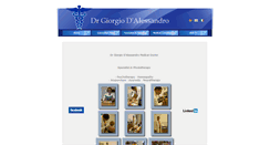 Desktop Screenshot of drdalessandro.com