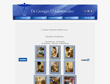 Tablet Screenshot of drdalessandro.com